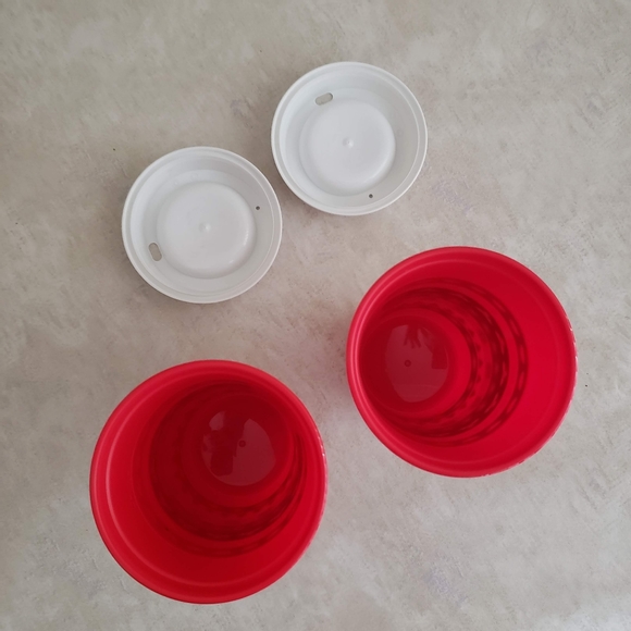 2 Starbucks Christmas Tumbler 2013 Travel Reusable - Picture 2 of 7